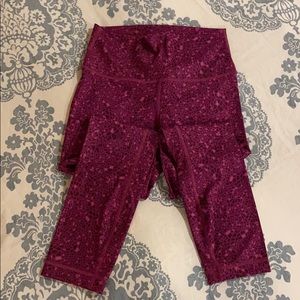 Lululemon size 6 high rise leggings